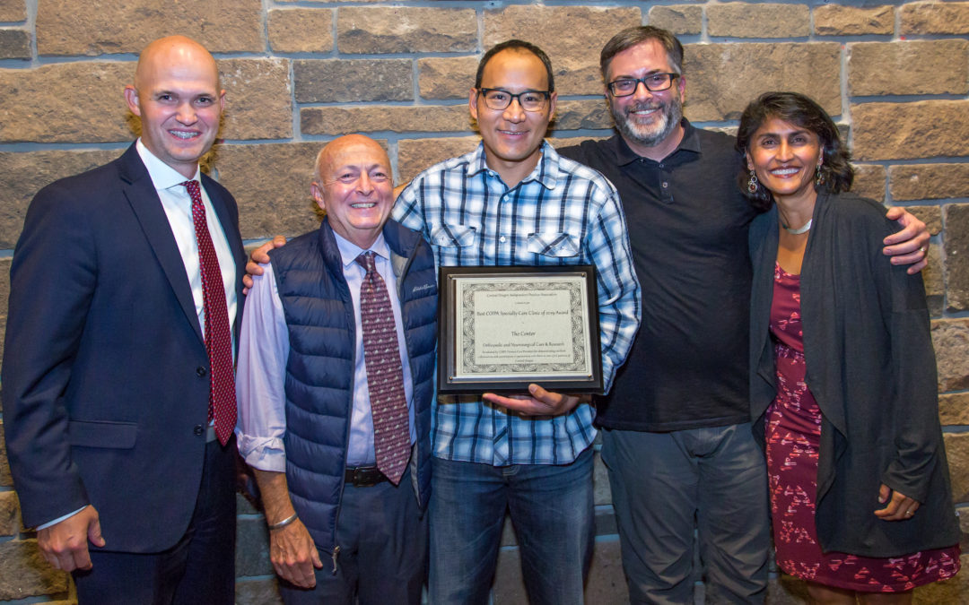 The Center named Specialty Clinic of the Year
