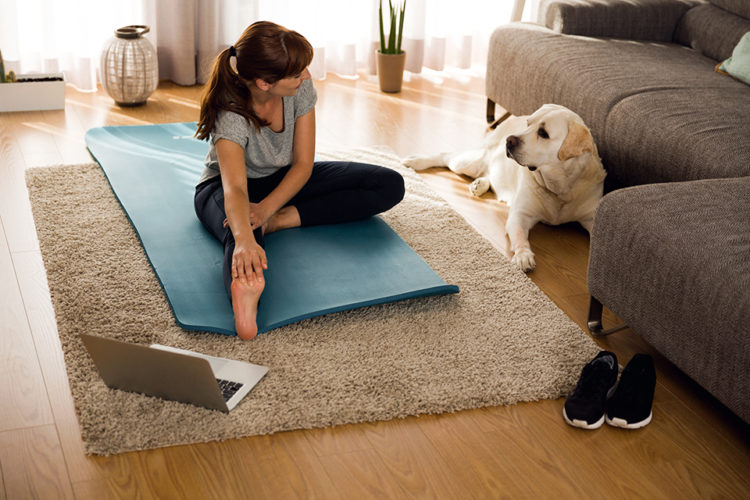 At Home Back Stretches