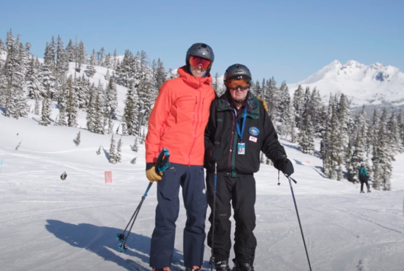 Active Senior Returns to Skiing After Injury
